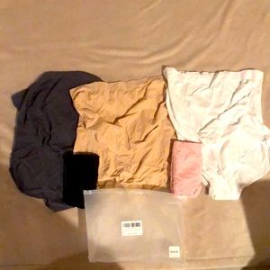 NWT: Maternity 5 pack over the bump panties, XL